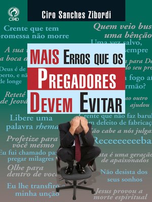 cover image of Mais Erros que os Pregadores Devem Evitar
